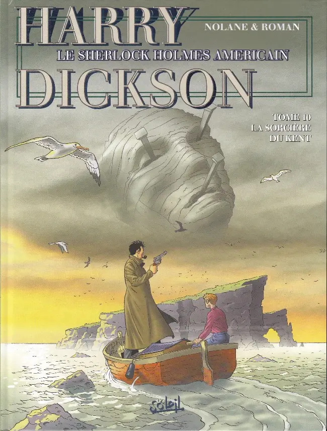 Couverture de l'album Harry Dickson Tome 10 La sorcière du Kent