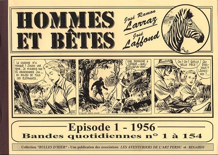 Couverture de l'album Hommes et bêtes Épisode 1 -1956