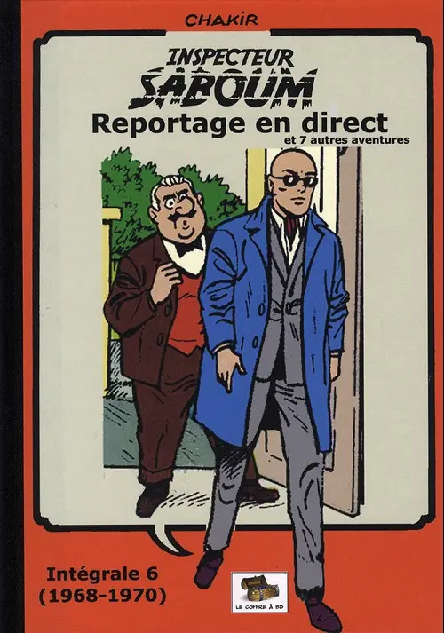 Couverture de l'album Inspecteur Saboum Tome 6 Reportage en direct