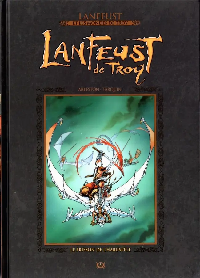 Couverture de l'album Lanfeust et les mondes de Troy Tome 5 Lanfeust de Troy - Le frisson de l'Haruspice