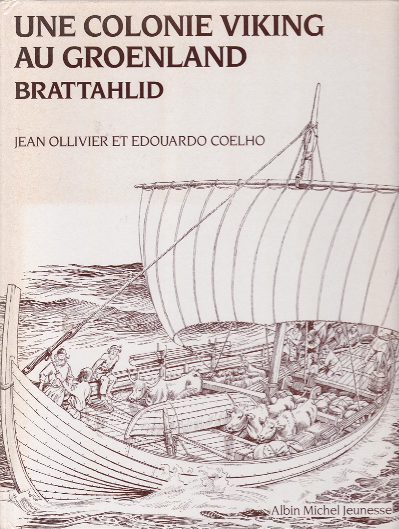 Couverture de l'album Une colonie viking au Groenland, Brattahlid