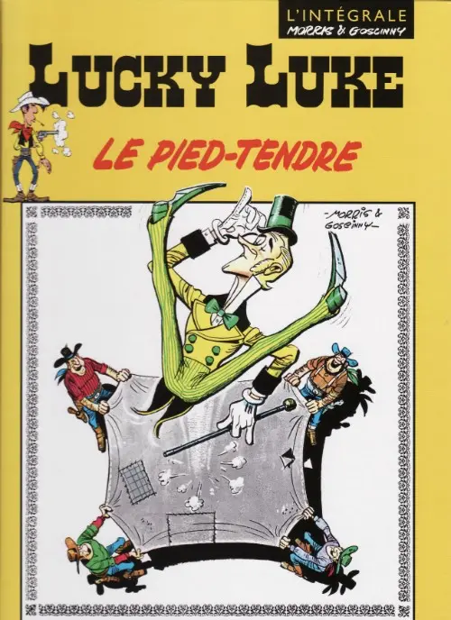 Couverture de l'album Lucky Luke Tome 9 Le Pied-Tendre