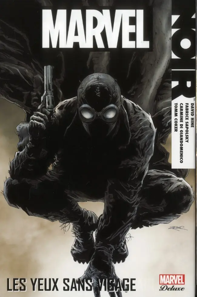 Couverture de l'album Marvel Noir Tome 1 Les Yeux sans visage