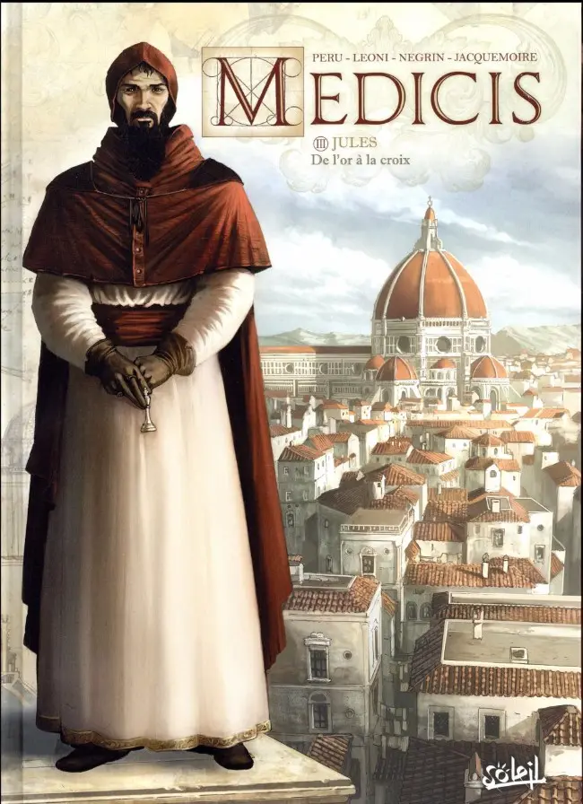 Couverture de l'album Médicis Tome 3 Jules - De l'or à la croix
