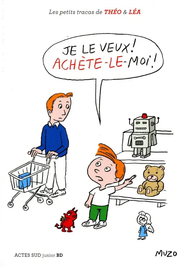 Couverture de l'album Les petits tracas de Théo & Léa Tome 7 Je le veux ! Achète-le-moi !