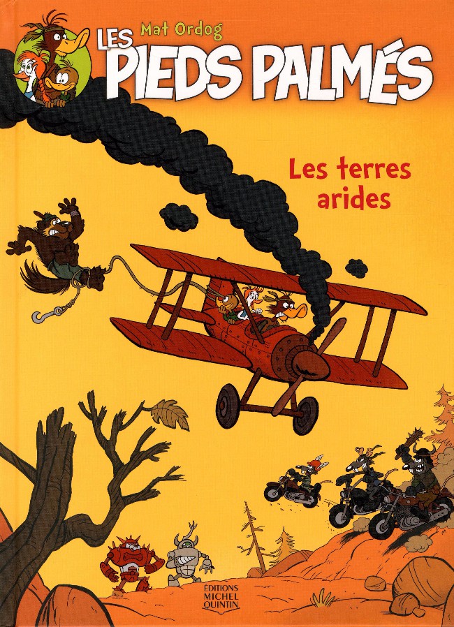 Couverture de l'album Les Pieds palmés Tome 1 Les terres arides