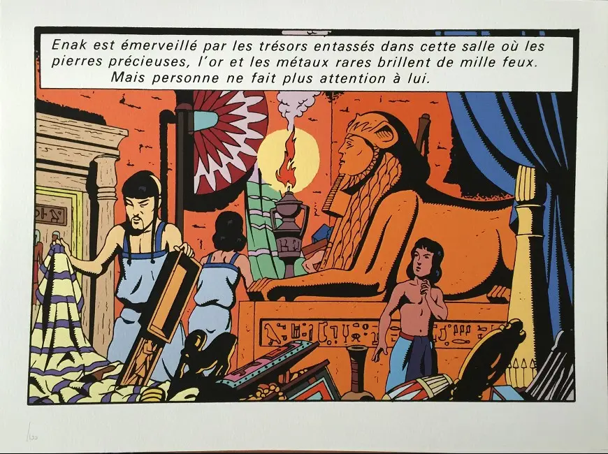 Planche de l'album Alix Tome 2 Le Sphinx d'or