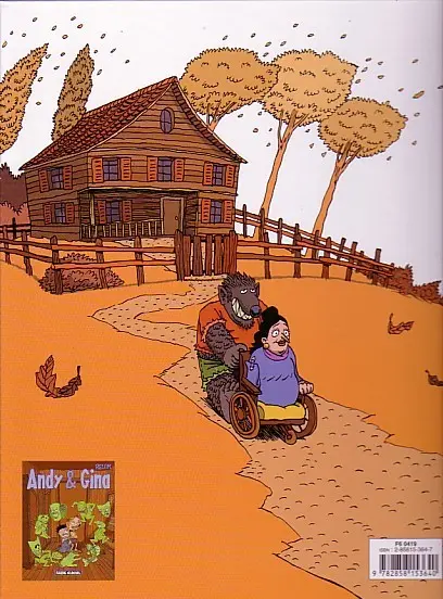 Verso de l'album Andy & Gina Tome 2