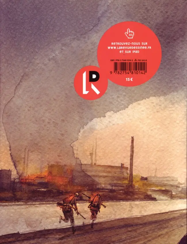 Verso de l'album La Revue dessinée #1