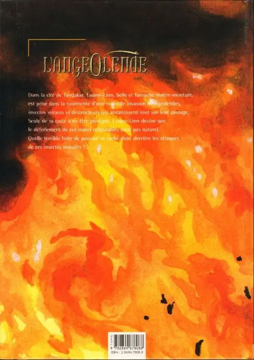 Verso de l'album L'Angeolende Tome 1 Le maître-monture
