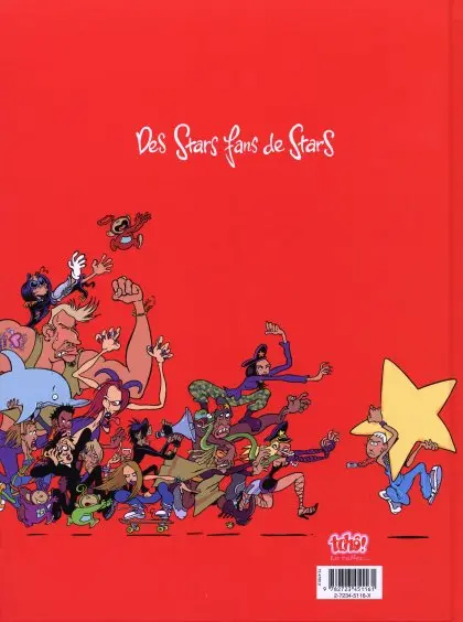 Verso de l'album Star Niouzes