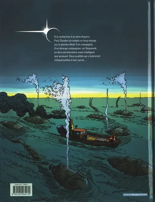 Verso de l'album Terres Lointaines Tome 3 Épisode 3