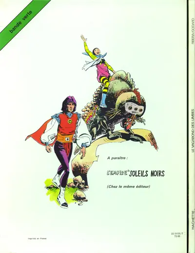 Verso de l'album Le Vagabond des Limbes Tome 1