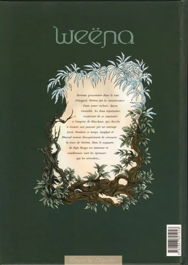 Verso de l'album Weëna Tome 2 Épreuve