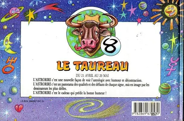 Verso de l'album Astrorire Tome 2 Taureau