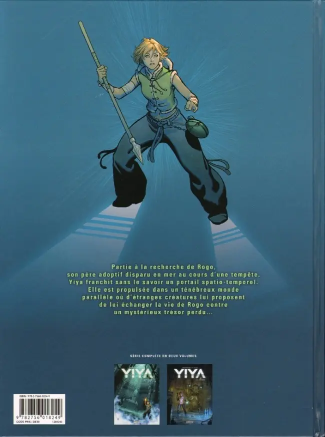 Verso de l'album Yiya Tome 2 L'alchimiste