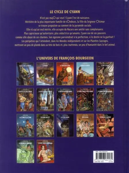 Verso de l'album Le Cycle de Cyann Tome 3 Aïeïa d'Aldaal