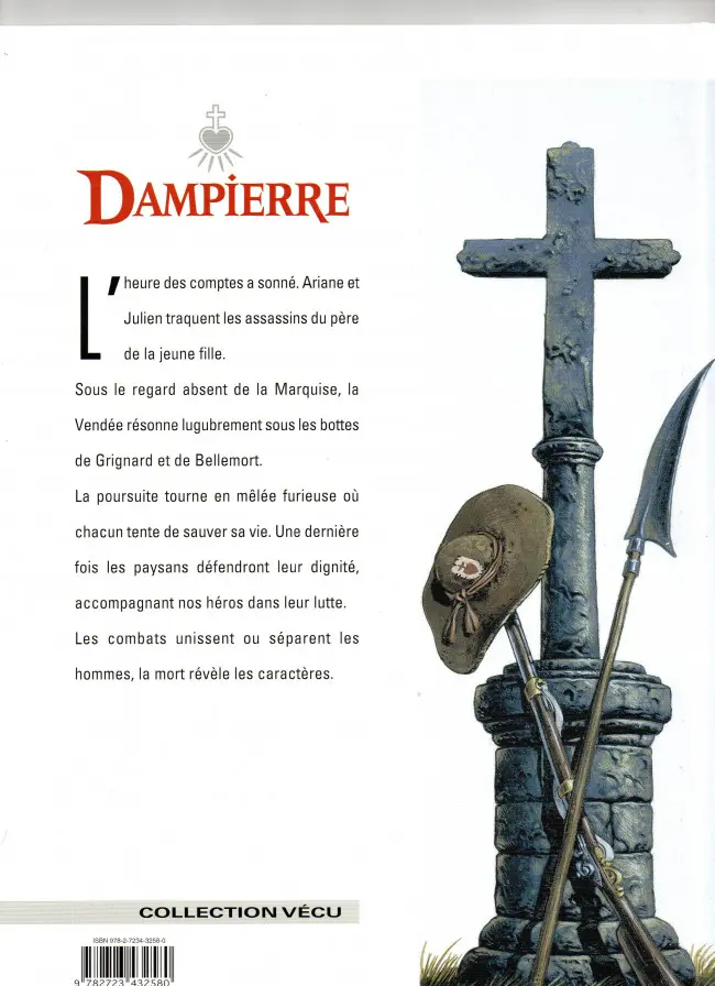 Verso de l'album Dampierre Tome 9 Point de pardon pour les fi d'garces !
