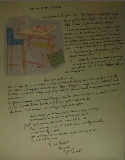 Verso de l'album Les Équinoxes