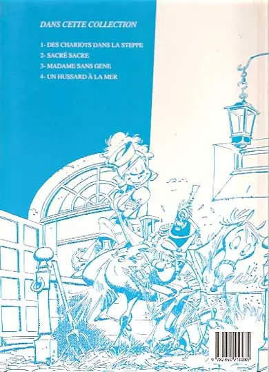 Verso de l'album Godaille et Godasse Tome 5 Des chariots dans la steppe
