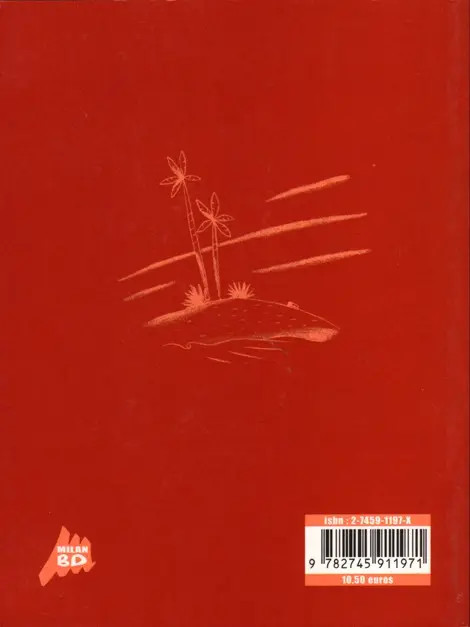 Verso de l'album Harmattan Le vent des fous
