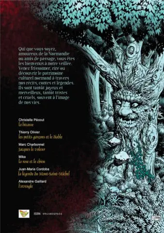 Verso de l'album Histoires et Légendes Normandes Tome 1 L'empreinte du Malin