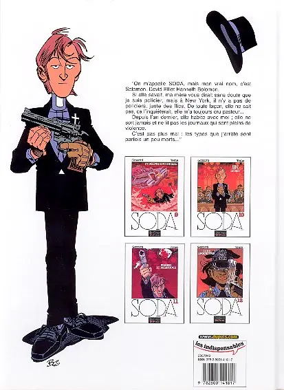 Verso de l'album Soda Tome 8 Tuez en paix