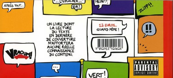 Verso de l'album La Bande pas dessinée Tome 2 Plus qu'une suite, une pas suite