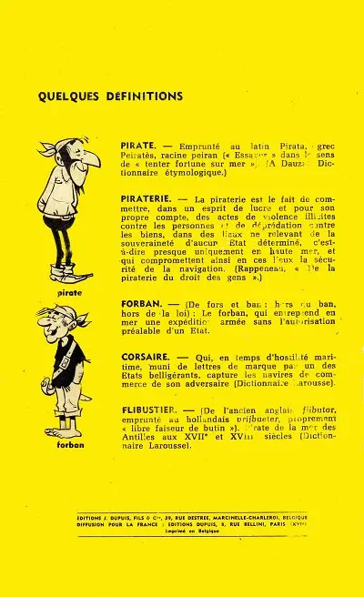 Verso de l'album Le Vieux Nick et Barbe-Noire Tome 2 Le vaisseau du diable