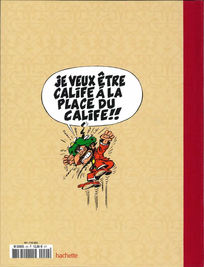 Verso de l'album Iznogoud La Collection - Hachette Tome 24