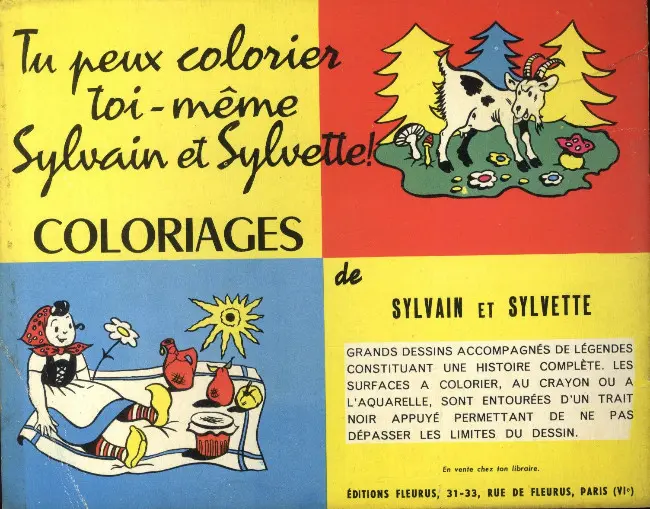 Verso de l'album Sylvain et Sylvette Tome 43 On tourne un film au camp indien