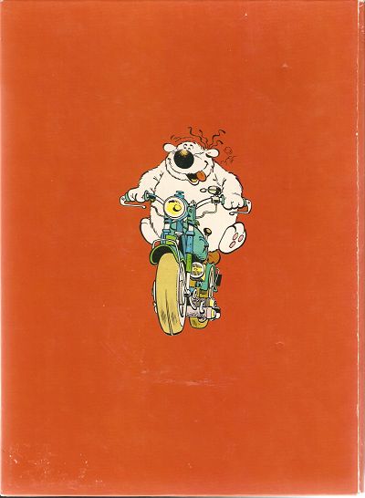 Verso de l'album Tintin N° 15