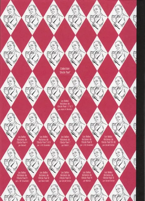 Verso de l'album Les Belles histoires de l'Oncle Paul Tome 15