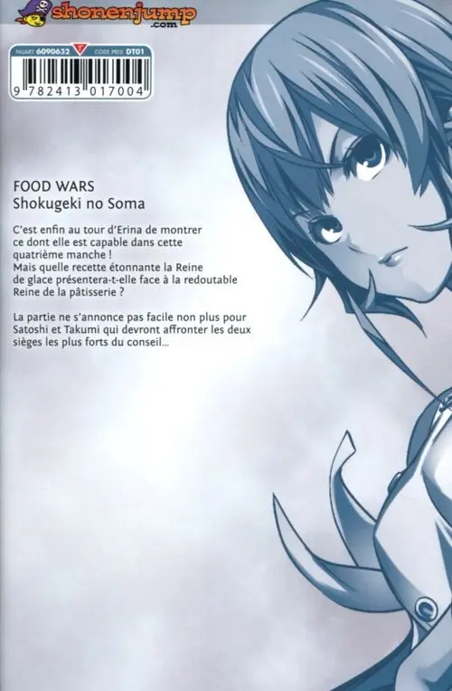 Verso de l'album Food Wars ! 29