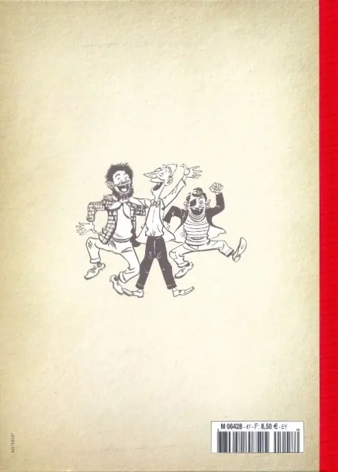 Verso de l'album Les Pieds Nickelés - La collection Tome 48 Les Pieds Nickelés et le parfum sans nom
