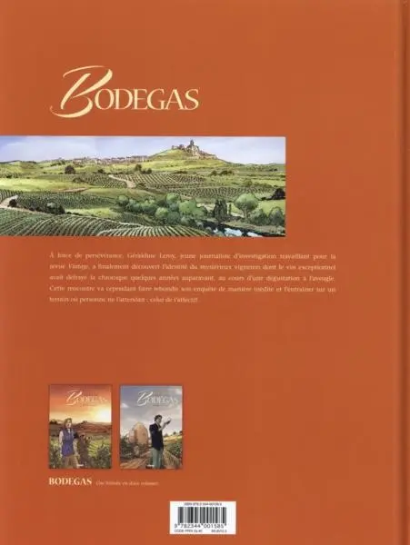 Verso de l'album Bodegas Tome 2 Rioja - Deuxième partie