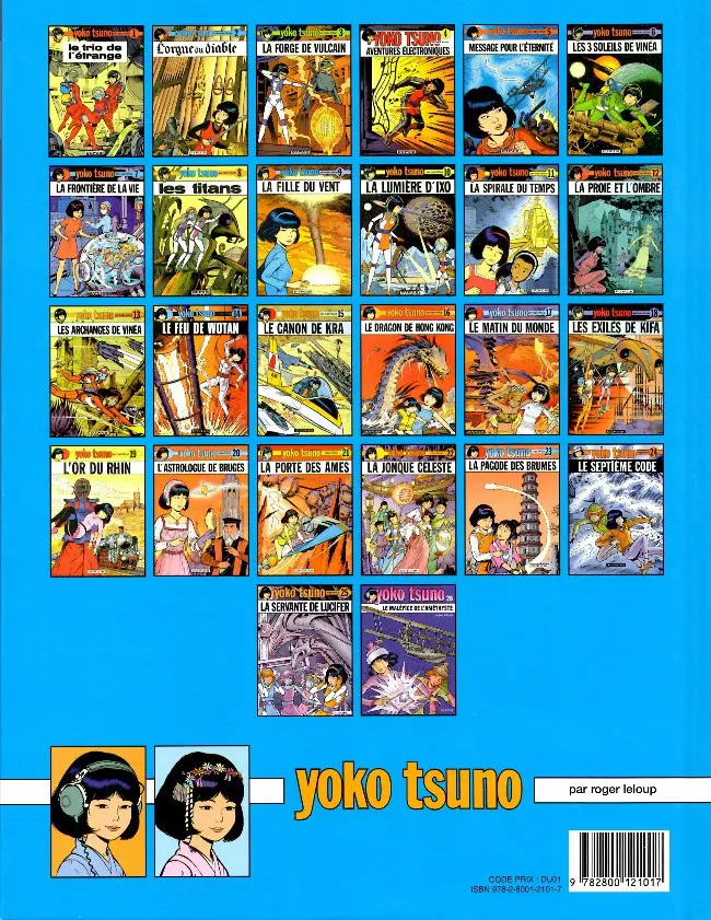 Verso de l'album Yoko Tsuno Tome 20 L'astrologue de Bruges