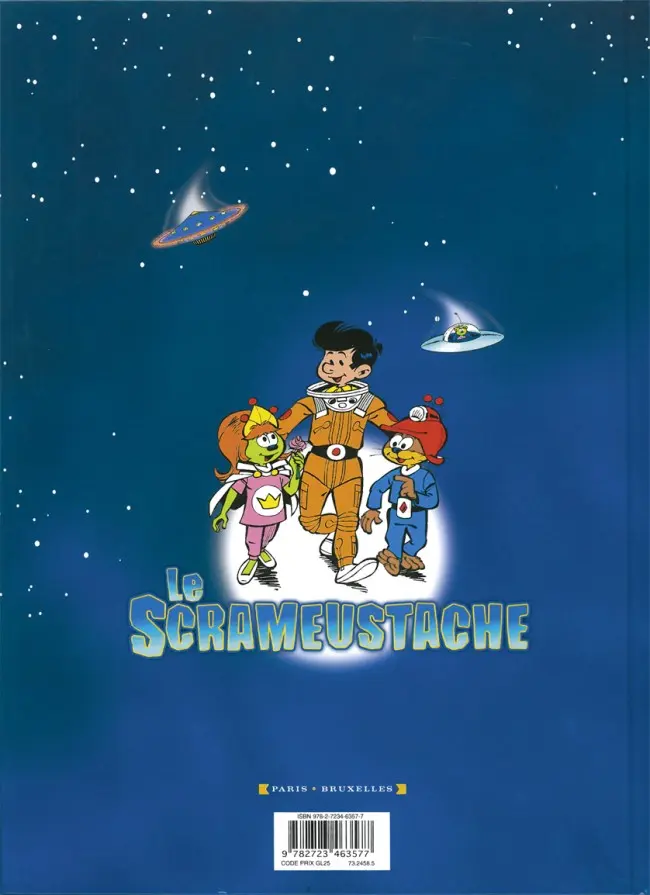Verso de l'album Le Scrameustache Tome 20 Le sosie