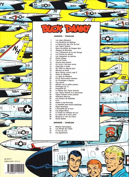 Verso de l'album Buck Danny Tome 18 Alerte en malaisie