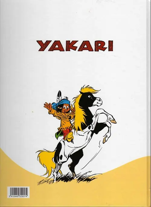 Verso de l'album Yakari Tome 20 Le diable des bois