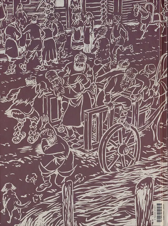 Verso de l'album Ce qu'il faut de terre à l'homme
