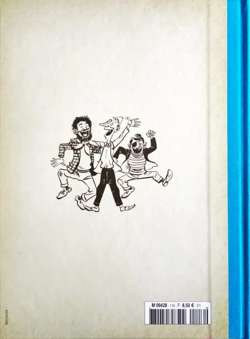 Verso de l'album Les Pieds Nickelés - La collection Tome 116 Les Pieds Nickelés au pays des pharaons