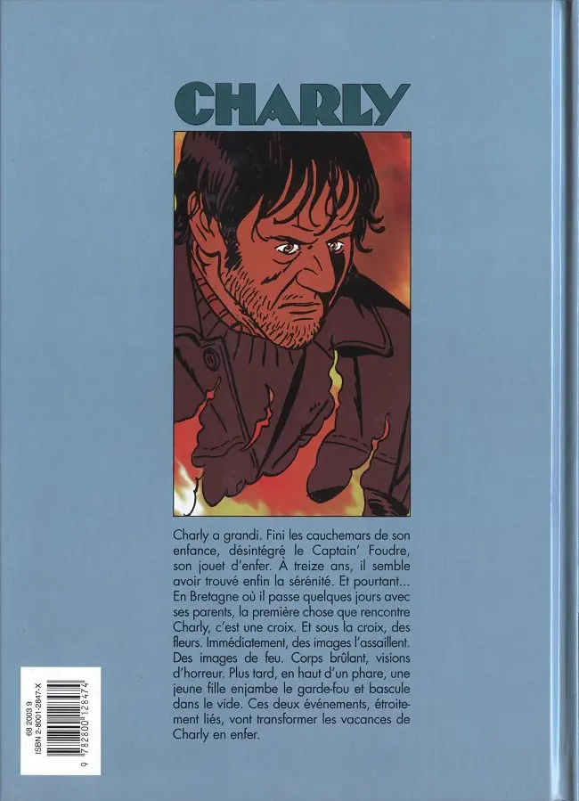 Verso de l'album Charly Tome 8 Les yeux de feu