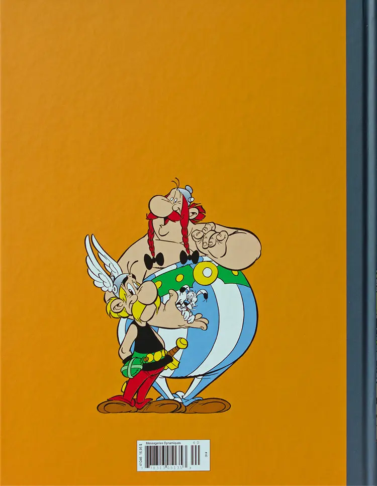 Verso de l'album Astérix La collection officielle Tome 32 Astérix et la rentrée gauloise