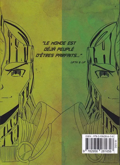 Verso de l'album Yggdrasil sentai Tome 4 Lifth & Lif