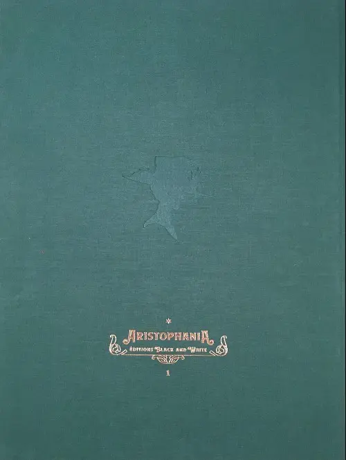 Verso de l'album Aristophania