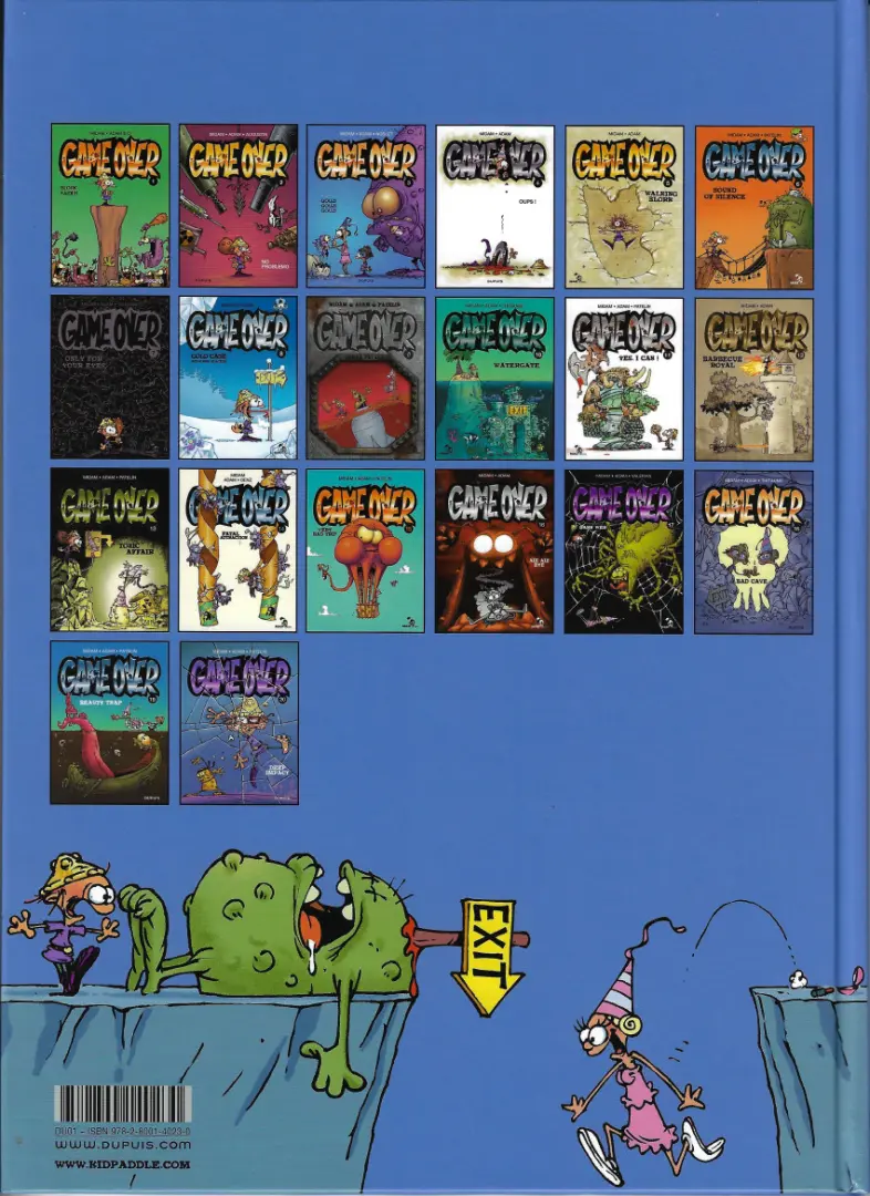 Verso de l'album Game over Tome 3 Gouzi gouzi gouzi