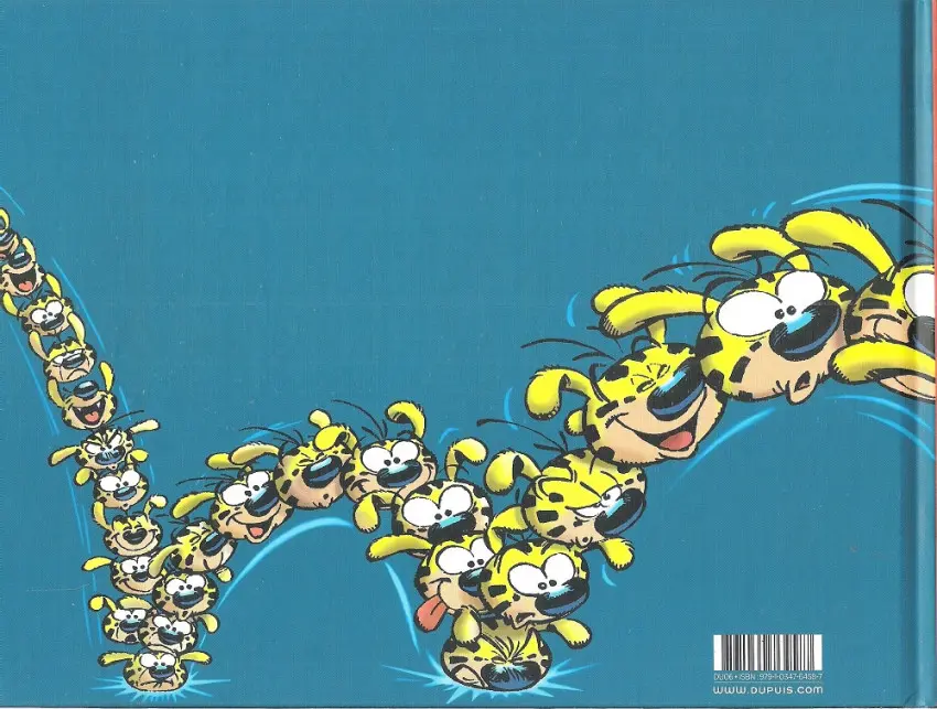 Verso de l'album Marsupilami Houba Gags