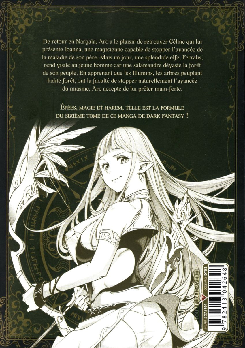 Verso de l'album World's End Harem - Fantasy 6