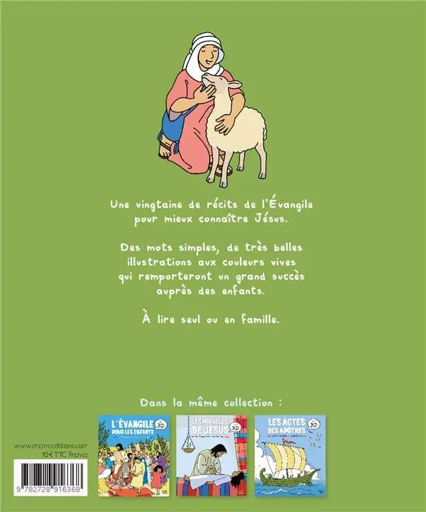 Verso de l'album Les paraboles de Jésus Les Paraboles de Jésus en BD